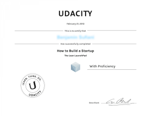 Udacity-Steve-Blank-How-to-build-a-Startup-Certificate